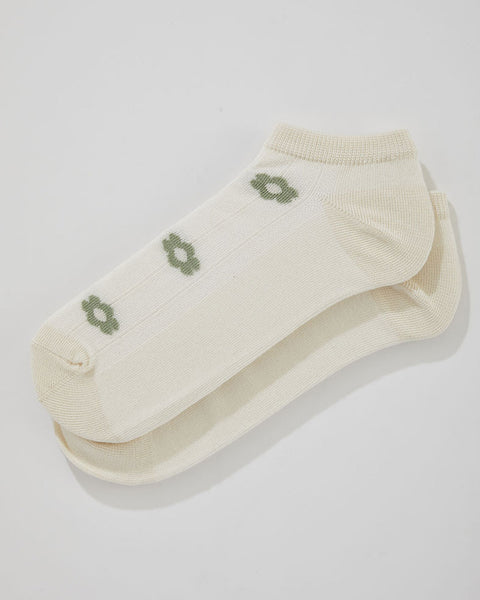 Pack x 2 calcetines tobilleros bloques de colores#color_s12-surtido-marfil-verde