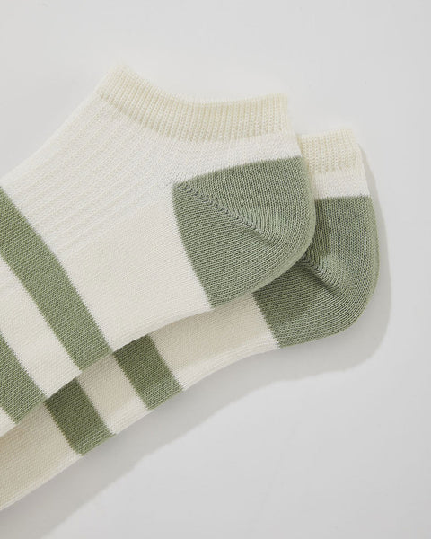 Pack x 2 calcetines tobilleros bloques de colores#color_s12-surtido-marfil-verde