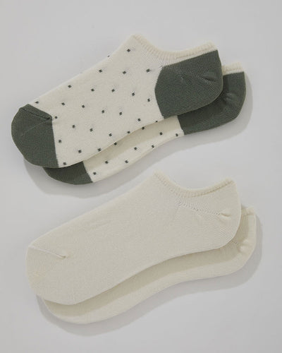 Pack x 2 Calcetines Tobillero Deportivos Femenino Pointt#color_s15-surtido-beige