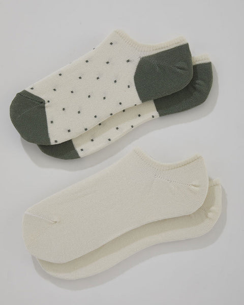 Pack x 2 Calcetines Tobillero Deportivos Femenino Pointt#color_s15-surtido-beige