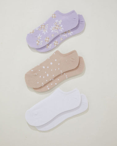 Pack x 3 Calcetines Baleta Tenis Femenino Pointt#color_s13-surtido