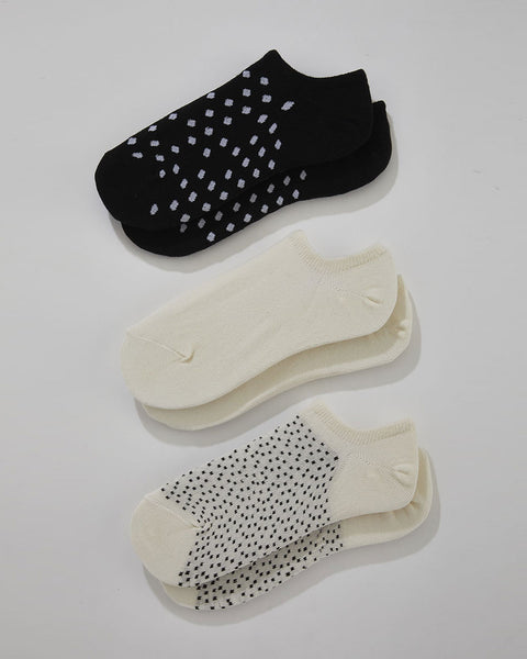 Pack x 3 Calcetines Baleta Tenis Femenino Pointt#color_s17-surtido