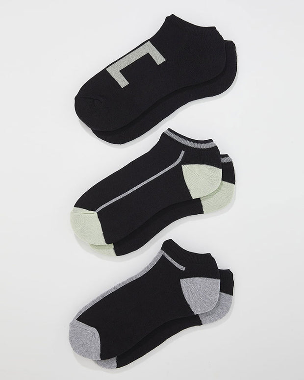 Pack x 3 Calcetines Tobilleros Deportivos Masculino Pointt