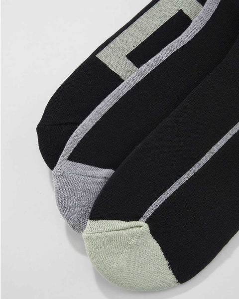 Pack x 3 Calcetines Tobilleros Deportivos Masculino Pointt#color_s16-surtido-negro