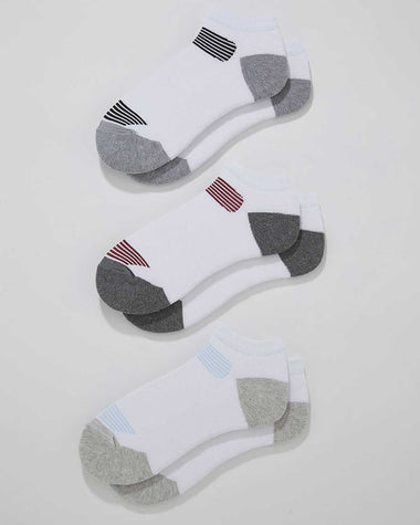 Pack x 3 Calcetines Tobilleros Deportivos Masculino Pointt#color_s18-surtido-blanco