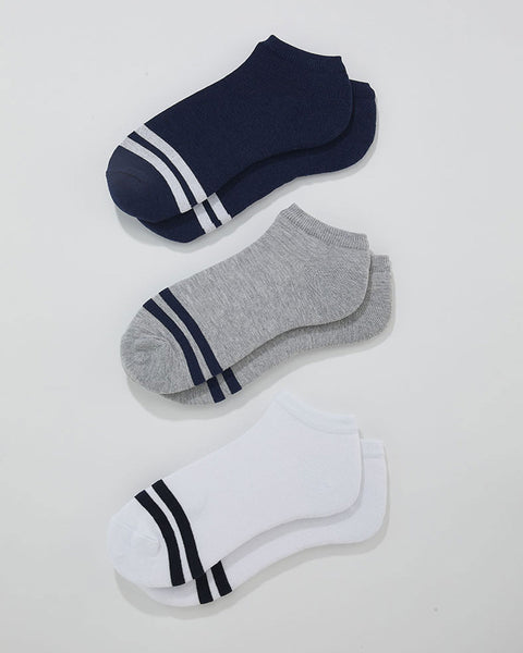 Pack x 3 Calcetines Tobilleros Deportivos Masculino Pointt#color_s19-surtido-19