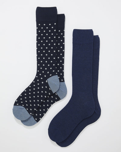 Pack x 2 Calcetines Casuales Masculino Pointt#color_s14-surtido-14-azul