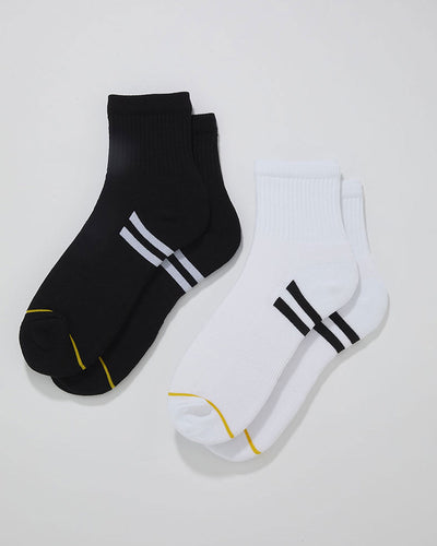 Pack x 2 Calcetines Caña Media Masculino Pointt#color_s12-surtido-blanco-negro