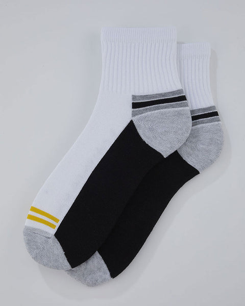 Pack x 2 Calcetines Caña Media Masculino Pointt#color_s14-surtido-negro-gris