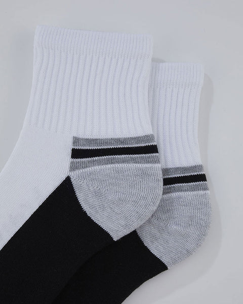 Pack x 2 Calcetines Caña Media Masculino Pointt#color_s14-surtido-negro-gris