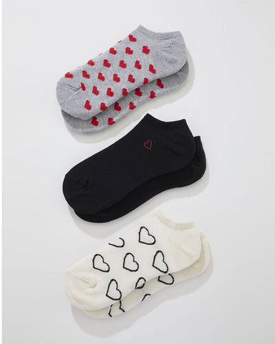 Pack x 3 Calcetines Tobilleros Deportivos Pointt#color_s07-surtido-corazon