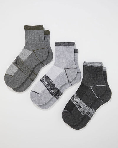 Pack x 3 Calcetines Media Caña Masculino Pointt#color_s07-surtido