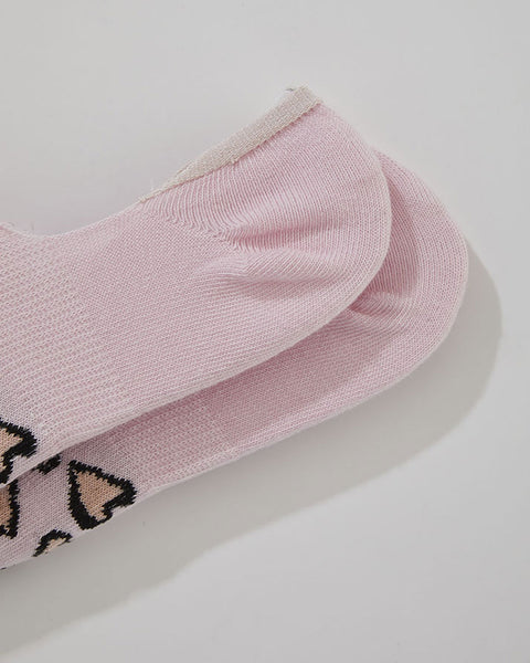 Calcetín baleta 3D femenino x 2 Pointt#color_s13-surtido-blanco-rosado