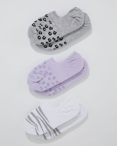 Pack x3 Calcetín baleta 3D Femenino Pointt#color_s07-surtido-7