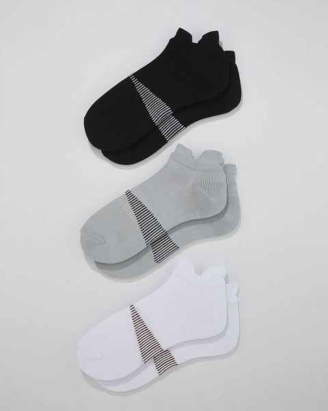 P x 3 Calcetín tobillero deportivo masculino en Microfibra Pointt#color_s03-surtido-3