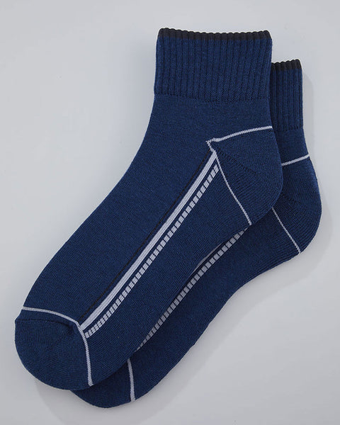 Pack x3 Calcetín Caña Corta Masculino Pointt#color_s05-surtido-blanco-y-azul