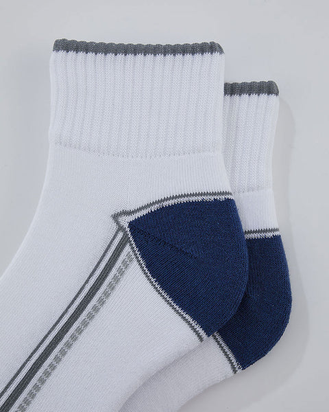 Pack x3 Calcetín Caña Corta Masculino Pointt#color_s05-surtido-blanco-y-azul