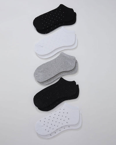 P x 5 Calcetines Tobilleros lisos femeninos#color_s05-surtido