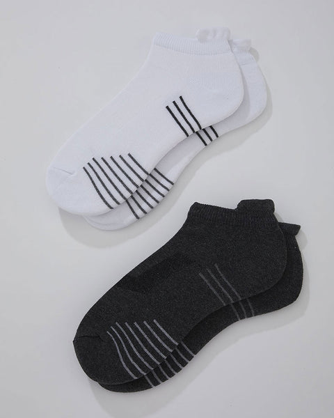 Pack x 2 Calcetín Tobillero Pointt#color_s03-surtidos-blanco-negro
