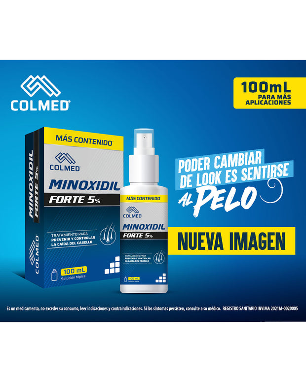 Minoxidil forte 5 colmed 100ml. solución tópica#color_sin-color