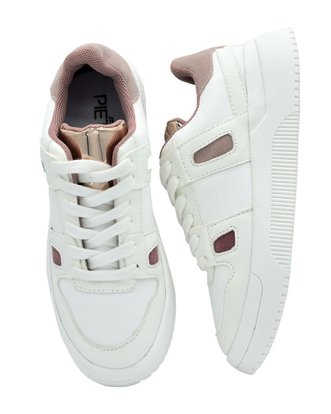 Tenis Vega mujer Pietra#color_301-blanco-x-rosa-viejo