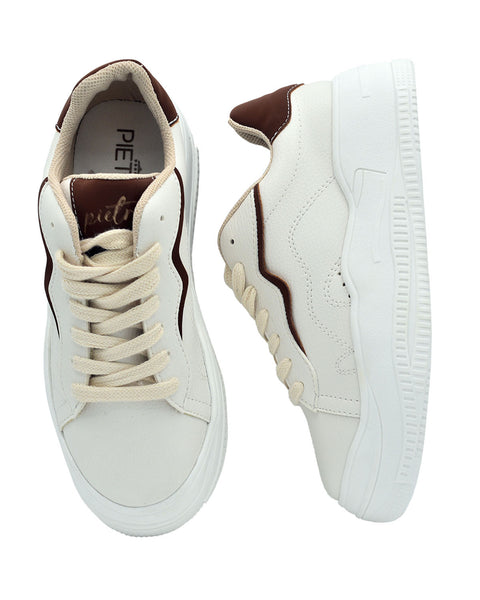 Tenis Roma mujer Pietra#color_801-beige-x-cafe