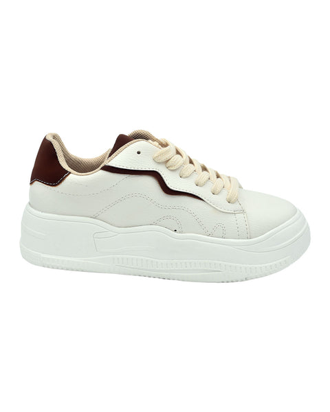 Tenis Roma mujer Pietra#color_801-beige-x-cafe