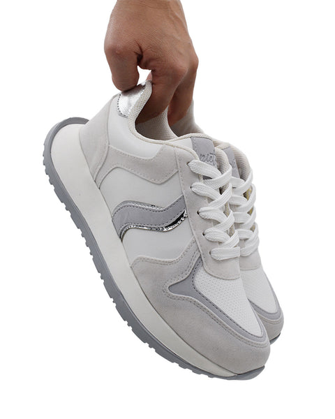 Tenis Bilbao Mujer#color_711-blanco-gris