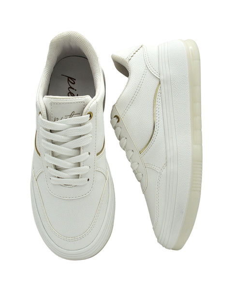 Tenis Paris Mujer Pietra#color_002-blanco-champana