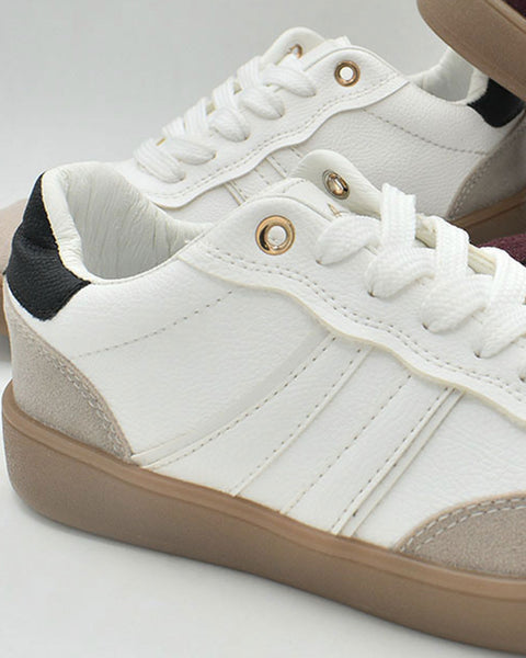 Tenis Manila Mujer Pietra#color_000-blanco