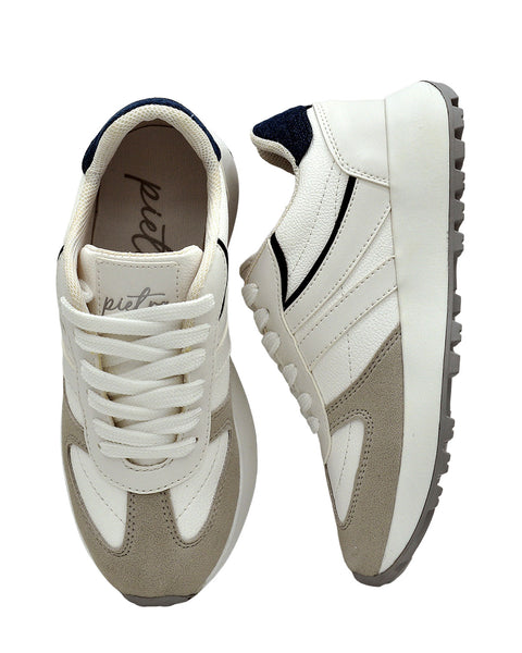 Tenis Barcelona Femeninos Pietra#color_002-blanco-champana