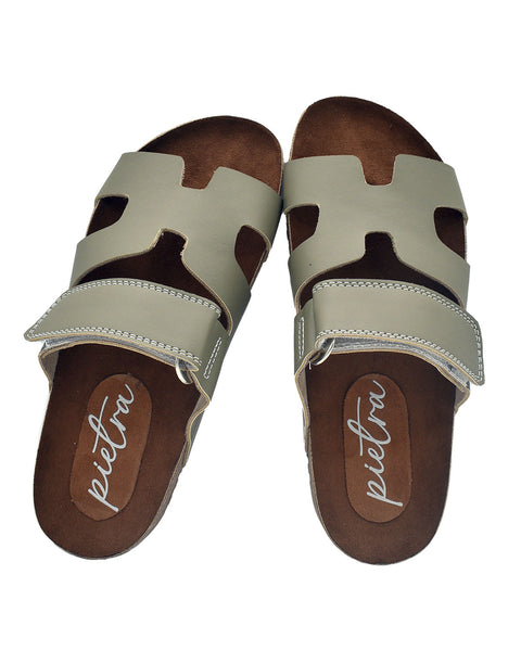 Sandalias Miami Femeninas Pietra#color_617-verde-oliva