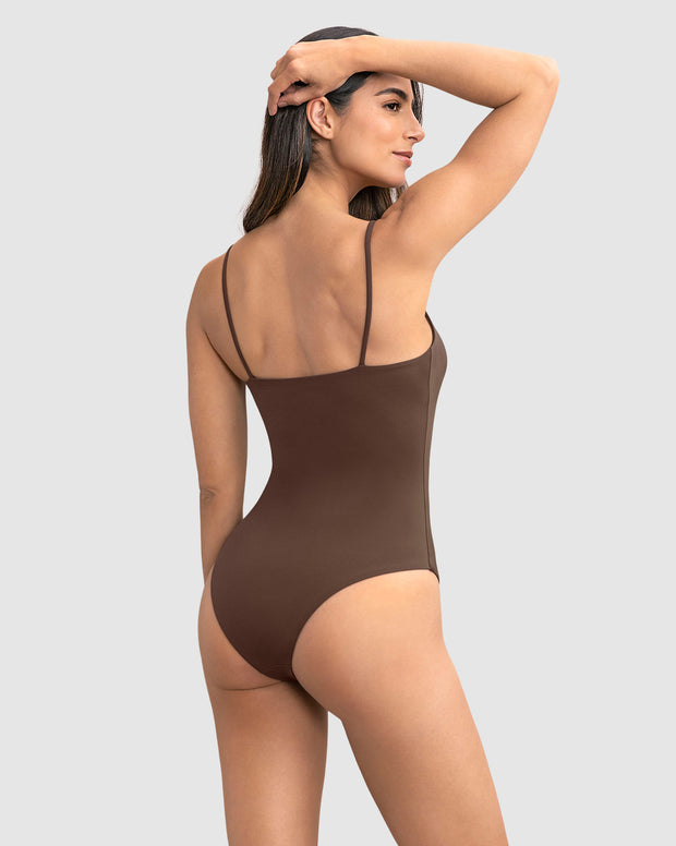 Body de tiritas con control de abdomen