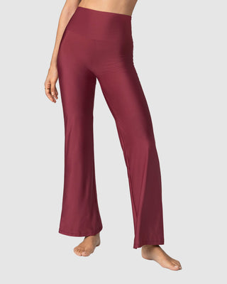 Legging bota recta con control de abdomen#color_c34-vino