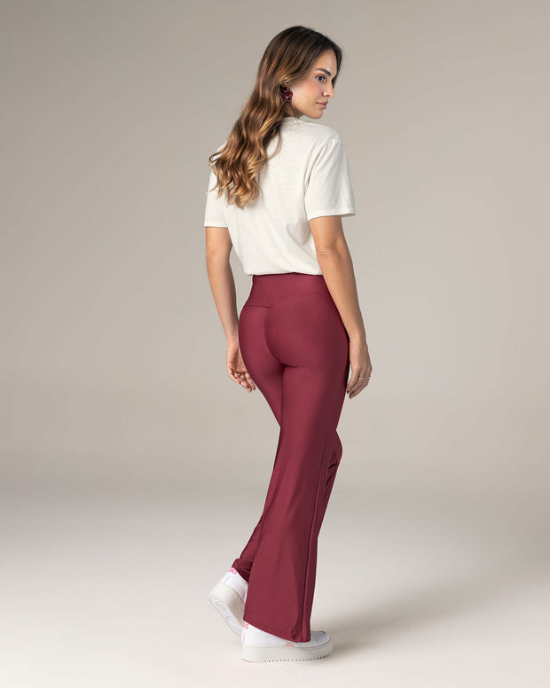 Legging bota recta con control de abdomen