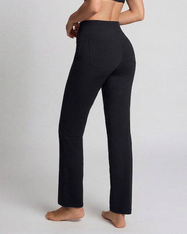 Legging bota recta con control moderado#color_700-negro