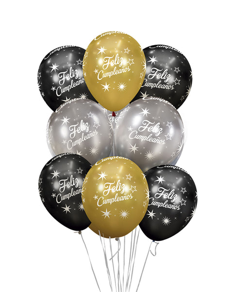 Pack globos con diseño R-12 X 12 Uds Sempertex#color_006-surtido