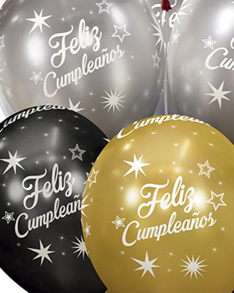 Pack globos con diseño R-12 X 12 Uds Sempertex#color_006-surtido