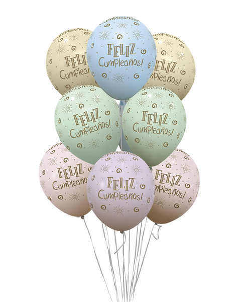 Pack globos con diseño R-12 X 12 Uds Sempertex#color_007-surtido-multicolor-suaves