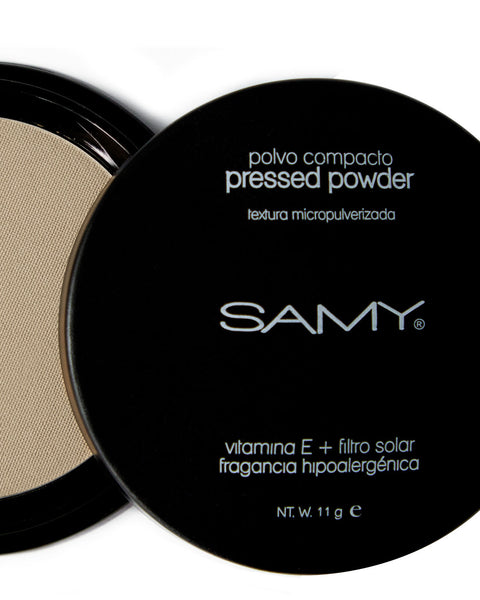 Polvo compacto sin espejo samy # 06. canela#color_001-beige