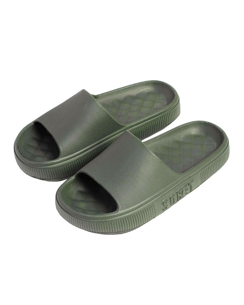 SOKET® Sandalia femenina en material EVA#color_601-verde-oliva-claro