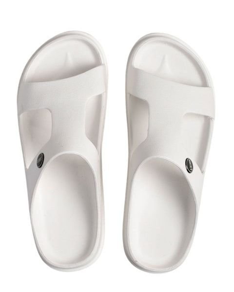 SOKET® Sandalia femenina estilo sueco en material EVA#color_000-blanco