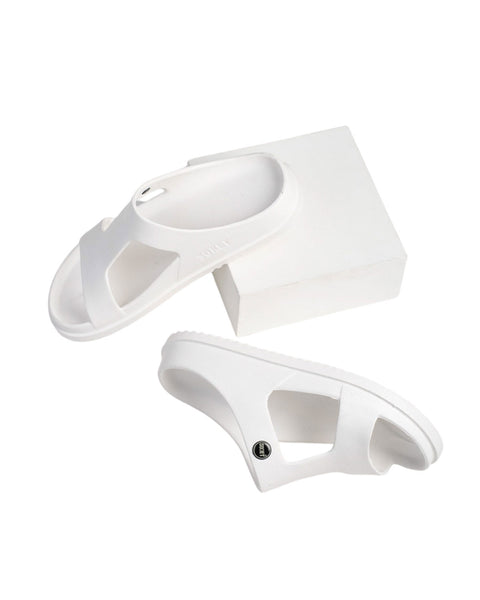 SOKET® Sandalia femenina estilo sueco en material EVA#color_000-blanco