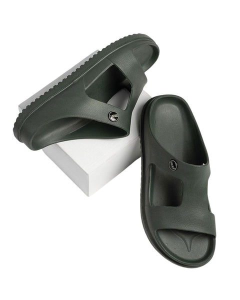 SOKET® Sandalia femenina estilo sueco en material EVA#color_601-verde-oliva-claro