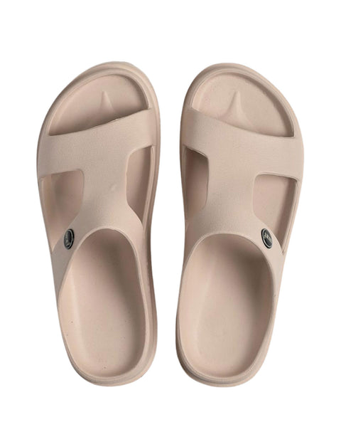 SOKET® Sandalia femenina estilo sueco en material EVA#color_849-medio-beige