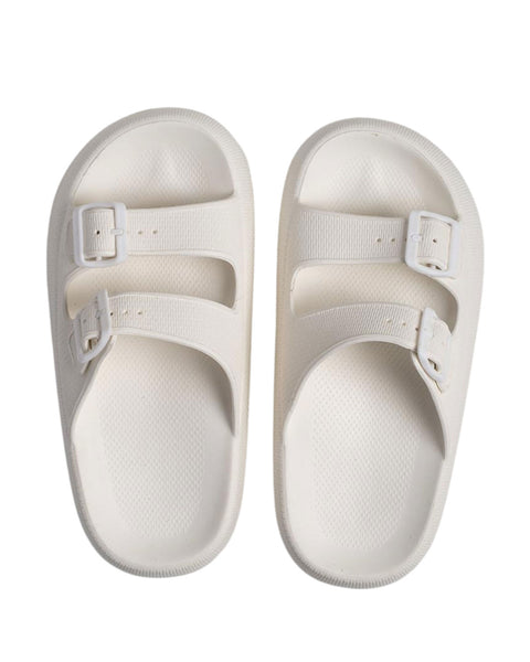 SOKET® Sandalia Femenina Tipo Plataforma en Material EVA#color_000-blanco
