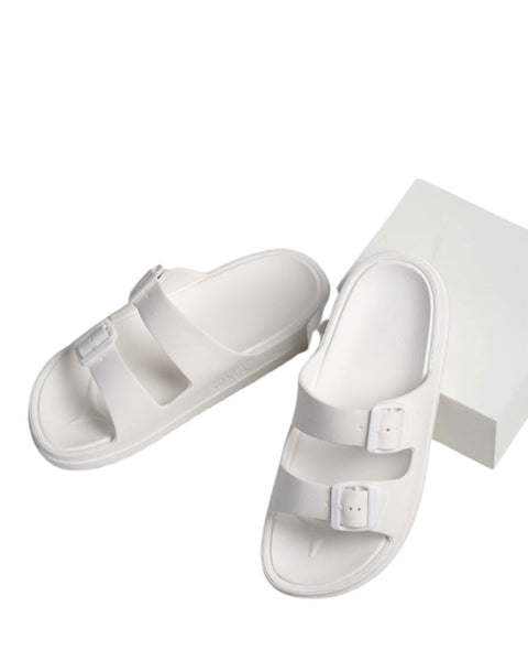 SOKET® Sandalia Femenina Tipo Plataforma Capellada en material EVA#color_000-blanco