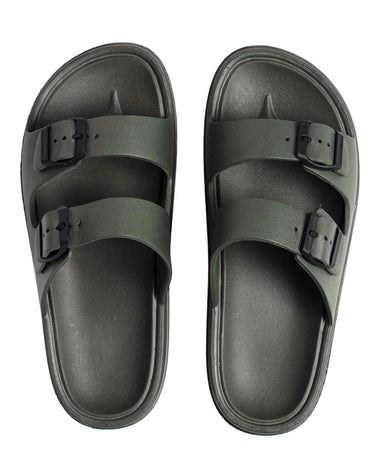 SOKET® Sandalia Femenina Tipo Plataforma Capellada en material EVA#color_601-verde-medio-oscuro