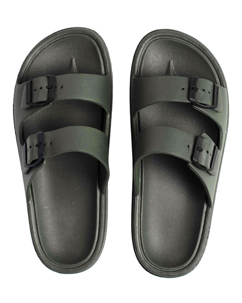 SOKET® Sandalia Femenina Tipo Plataforma Capellada en material EVA#color_601-verde-medio-oscuro