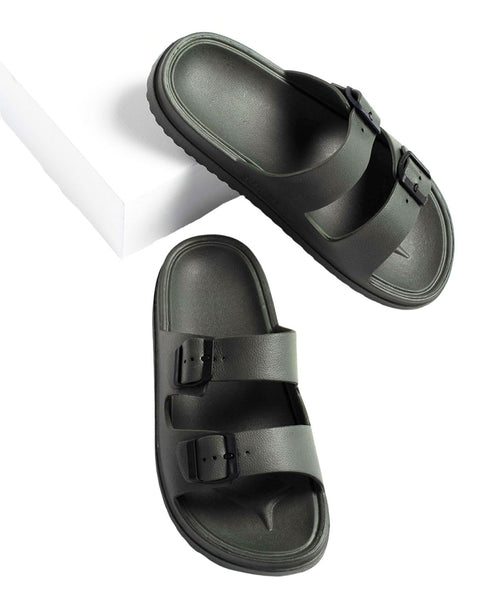 SOKET® Sandalia Femenina Tipo Plataforma Capellada en material EVA#color_601-verde-medio-oscuro